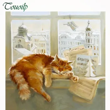 Diamond Painting Cross Stitch Handcraft Diy Round Diamond Mosaic Sleep Cat On Window Square Beaded Embroidery Home Sticker Arts
Diamond Painting Cross Stitch Handcraft Diy Round Diamond Mosaic Sleep Cat On Window Square Beaded Embroidery Home Sticker Arts