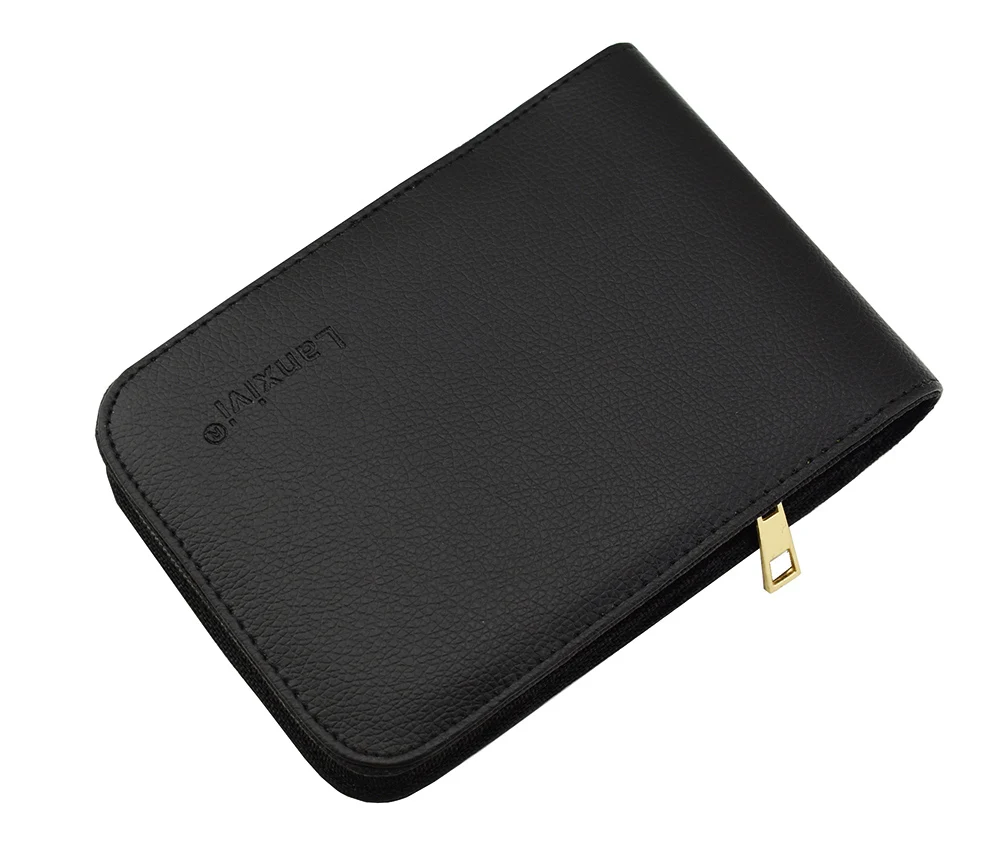 Quality Fountain Pen / Rollerball Pen Bag Pencil Case Available for 12 Pens - Black Leather Pen Holder / Pouch
Quality Fountain Pen / Rollerball Pen Bag Pencil Case Available for 12 Pens - Black Leather Pen Holder / Pouch