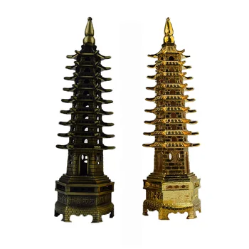 Household Decor Wenchang Tower Mini Figurines Metal Decoration Craft Gift Home Decoration Gold Metal Tower Famous Buliding Craft
Household Decor Wenchang Tower Mini Figurines Metal Decoration Craft Gift Home Decoration Gold Metal Tower Famous Buliding Craft