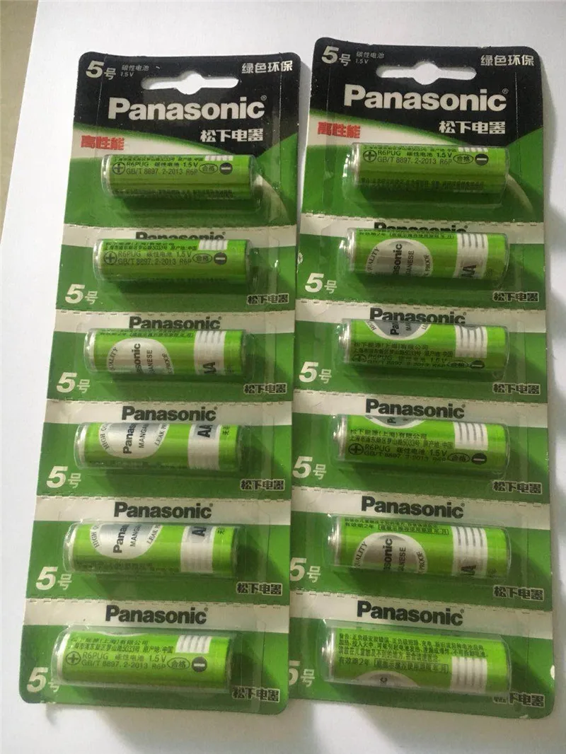 2 card /lot Panasonic Battery AA Carbon Battery Children's Environmental Toys Calculator One-time Battery Free Shipping
2 card /lot Panasonic Battery AA Carbon Battery Children's Environmental Toys Calculator One-time Battery Free Shipping