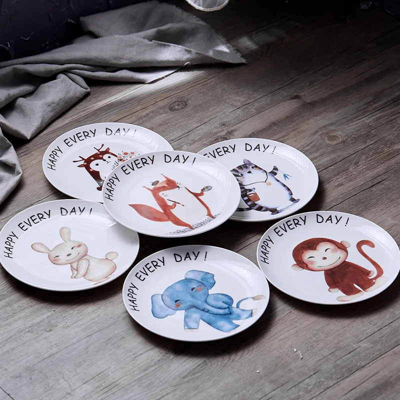 8 inch, bone china kids plate, funny cartoon animal, porcelain rabbit dinner plate for children, ceramic snack plate bird dishes
8 inch, bone china kids plate, funny cartoon animal, porcelain rabbit dinner plate for children, ceramic snack plate bird dishes