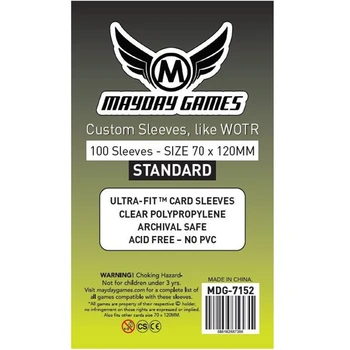 2 packs/lot MAYDAY Card Sleeve 7152 for 70*120mm cards protector clear pack case Board Game Sleeves
2 packs/lot MAYDAY Card Sleeve 7152 for 70*120mm cards protector clear pack case Board Game Sleeves