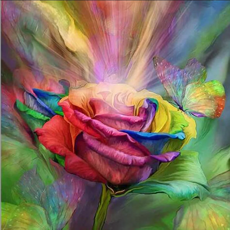 Full square / round diamond 5D DIY diamond painting "Colorful flowers & butterflies" embroidery cross stitch 3D mosaic rhineston
Full square / round diamond 5D DIY diamond painting "Colorful flowers & butterflies" embroidery cross stitch 3D mosaic rhineston