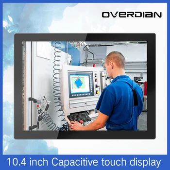 10.4"VGA/TouchUSB Interface Industrial LCD Monitor/Display Capacitive Touch 1024*768 Metal Shell Embedded Installation
10.4"VGA/TouchUSB Interface Industrial LCD Monitor/Display Capacitive Touch 1024*768 Metal Shell Embedded Installation