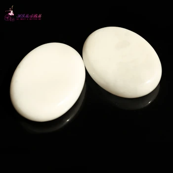 HIMABM 2 Pieces White Jade SPA Hot Stone Massage Basalt Rocks Basalt Stone Oval Shape New Mini set Cold Lava Natural 6*8cm
HIMABM 2 Pieces White Jade SPA Hot Stone Massage Basalt Rocks Basalt Stone Oval Shape New Mini set Cold Lava Natural 6*8cm