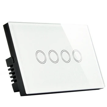 GTBL Wifi Switch 4 Open Single Control Mobile Phone Remote Control Wifi Wall Switch 120/118 Press Switch Socket
GTBL Wifi Switch 4 Open Single Control Mobile Phone Remote Control Wifi Wall Switch 120/118 Press Switch Socket