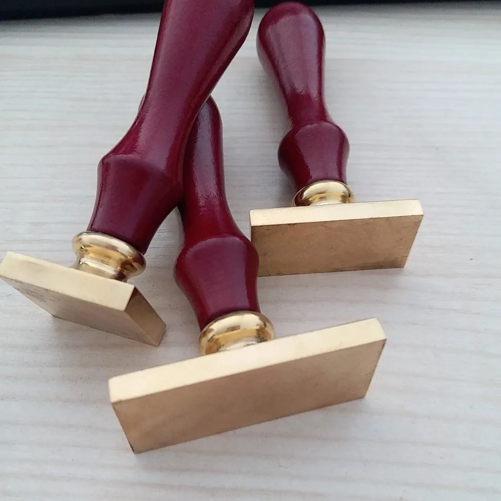 Customize sealing Wax Stamp with Your or my Logo Brass Seal wax,Personalized with custom design Big rectangle 35*18mm / 45*23mm 
Customize sealing Wax Stamp with Your or my Logo Brass Seal wax,Personalized with custom design Big rectangle 35*18mm / 45*23mm