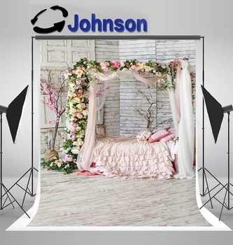 colorful flower tull bed boudoir romantic floral photography backgrounds Vinyl cloth Computer print wall photo backdrop
colorful flower tull bed boudoir romantic floral photography backgrounds Vinyl cloth Computer print wall photo backdrop