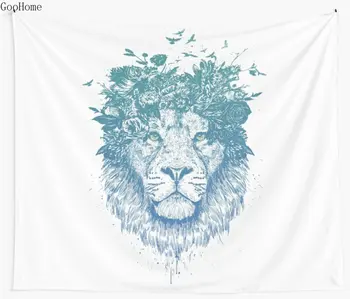 Floral lion Wall Tapestry Cover Beach Towel Throw Blanket Picnic Yoga Mat Home Decoration
Floral lion Wall Tapestry Cover Beach Towel Throw Blanket Picnic Yoga Mat Home Decoration