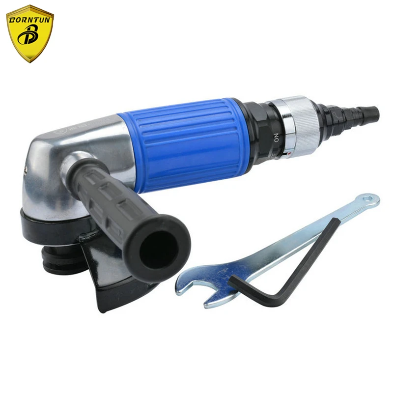 Borntun 4-inch Pneumatic Air Angle Grinders 100mm Air Angle Grinder 4" Grinding Tools for Metalworking Cutting Polishing Buffing
Borntun 4-inch Pneumatic Air Angle Grinders 100mm Air Angle Grinder 4" Grinding Tools for Metalworking Cutting Polishing Buffing
