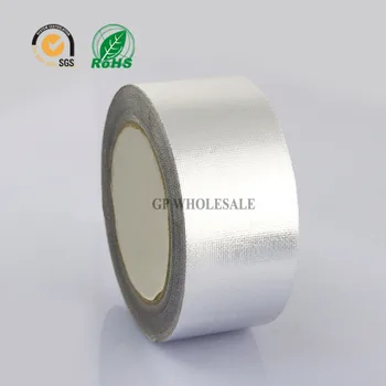 50mm*50M Mix Aluminum Foil with Fiber Glass Adhesive Tape Strong for Kitchen Ventilator Hoods Pipe Sealing, Wrap, Anti-Flame
50mm*50M Mix Aluminum Foil with Fiber Glass Adhesive Tape Strong for Kitchen Ventilator Hoods Pipe Sealing, Wrap, Anti-Flame