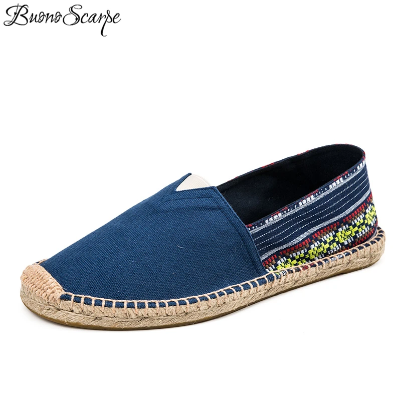 Slip On Canvas Flat Fisherman Shoes Women Comfortable Breathable Printing Flats Non-slip Espadrilles Flats Lovers Couples Shoes
Slip On Canvas Flat Fisherman Shoes Women Comfortable Breathable Printing Flats Non-slip Espadrilles Flats Lovers Couples Shoes