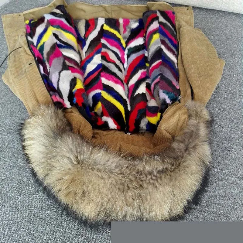 mink fur liner 22