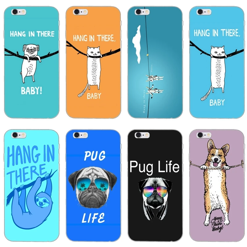 HANG IN THERE baby pug life soft Transparent cover cases For Xiaomi Mi 9 8 SE Pro A1 A2 Lite 6 6X 5 5s 5x note mix 2s max 2 3
HANG IN THERE baby pug life soft Transparent cover cases For Xiaomi Mi 9 8 SE Pro A1 A2 Lite 6 6X 5 5s 5x note mix 2s max 2 3