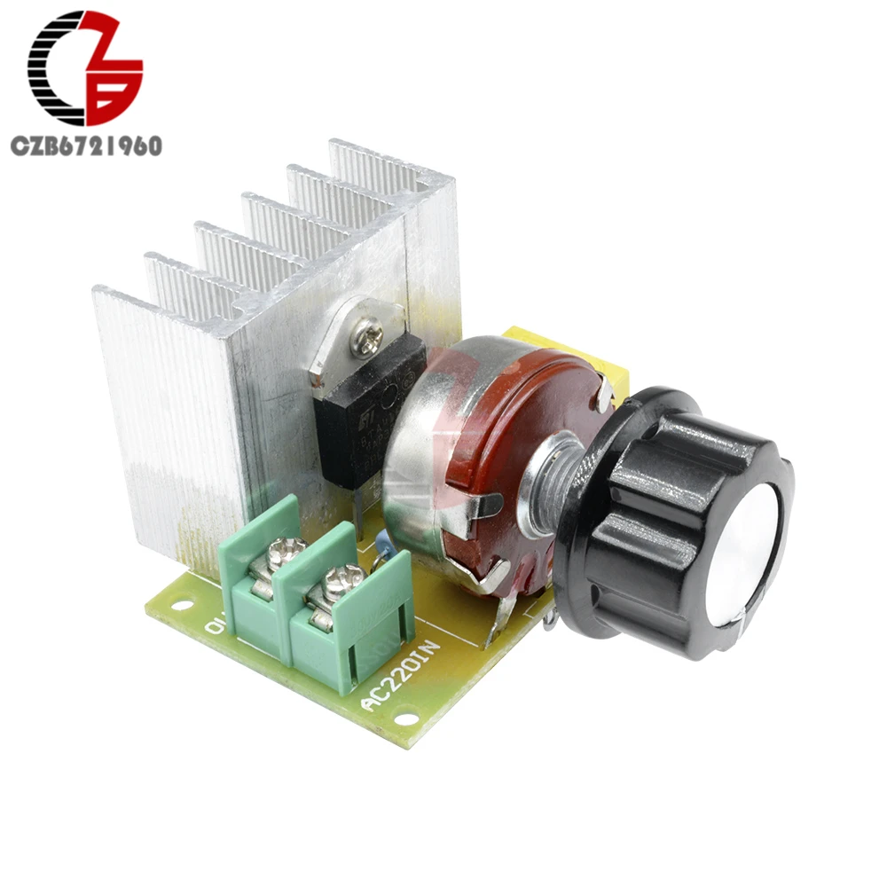 AC 110V 220V Speed Controller 3800W SCR Voltage Regulator Dimming Switch Temperature Control Motor Speed Control for Smart Home
AC 110V 220V Speed Controller 3800W SCR Voltage Regulator Dimming Switch Temperature Control Motor Speed Control for Smart Home