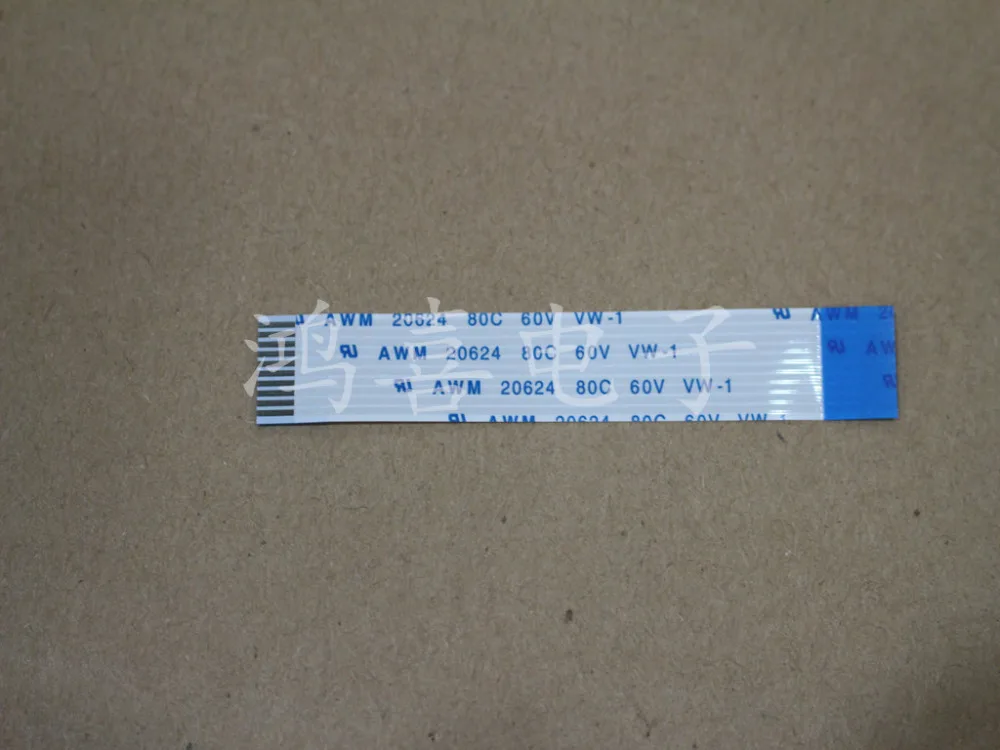 New AWM 20624 80C 60V 1.0 mm Pitch 10 Pin 50mm 60mm 70mm 90mm 150mm 180mm 200mm 300mm Reverse FFC FPC Flexible Flat Cable
New AWM 20624 80C 60V 1.0 mm Pitch 10 Pin 50mm 60mm 70mm 90mm 150mm 180mm 200mm 300mm Reverse FFC FPC Flexible Flat Cable