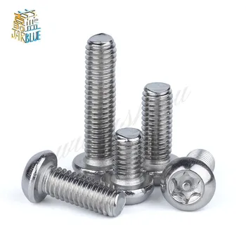 50 pc/lot SUS304 Inside plum flower belt pillar type anti-theft bolt M3,M4 stainless steel pan head torx machine security screw
50 pc/lot SUS304 Inside plum flower belt pillar type anti-theft bolt M3,M4 stainless steel pan head torx machine security screw