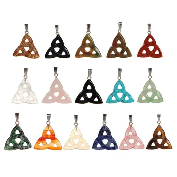 seven chakra Fashion Natural Stone Hollow Triangle Shape Pendant For Jewelry Making 6pcs/lot As a Gift
seven chakra Fashion Natural Stone Hollow Triangle Shape Pendant For Jewelry Making 6pcs/lot As a Gift
