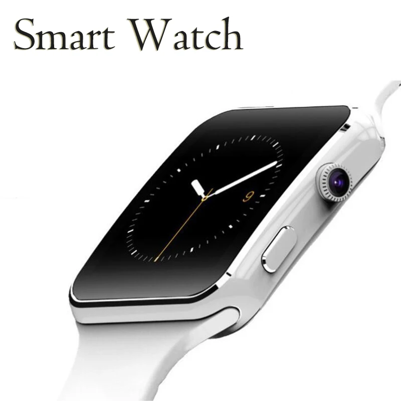 Pedometer X6 Smart Watch Camera Touch Screen Connect Watch Support SIM TF Card Bluetooth Tracker Smartwatch for iPhone Android
Pedometer X6 Smart Watch Camera Touch Screen Connect Watch Support SIM TF Card Bluetooth Tracker Smartwatch for iPhone Android