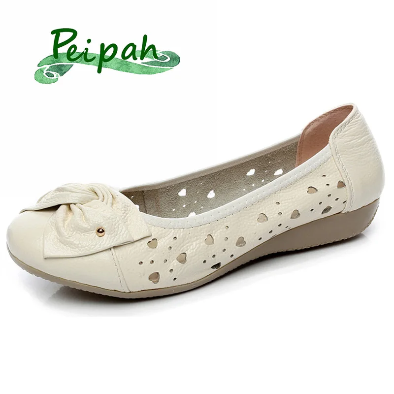 PEIPAH 2019 Cut-Outs Summer Women Sandals Genuine Leather Solid Casual Mother Leather Flat Shoes Women's ballet Flats Shoes
PEIPAH 2019 Cut-Outs Summer Women Sandals Genuine Leather Solid Casual Mother Leather Flat Shoes Women's ballet Flats Shoes