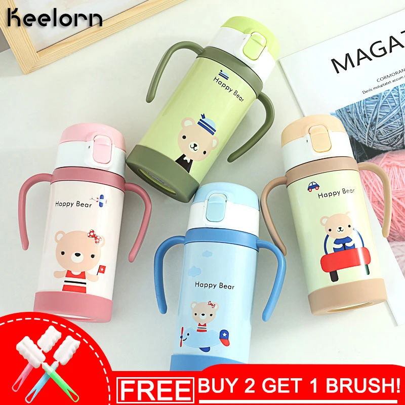 Keelorn 320ml 304 Stainless Steel Insulation Pot Children Straw Insulation Cup Outdoor Handle Portable Thermal Vacuum Flask Cup
Keelorn 320ml 304 Stainless Steel Insulation Pot Children Straw Insulation Cup Outdoor Handle Portable Thermal Vacuum Flask Cup