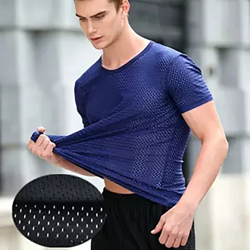 Men's Mesh See-through Fishnet Summer T Shirt 2019 Fashion Sexy Short Sleeve Street Wear T-shirt Men Streetwear Tops Tees 5XL
Men's Mesh See-through Fishnet Summer T Shirt 2019 Fashion Sexy Short Sleeve Street Wear T-shirt Men Streetwear Tops Tees 5XL