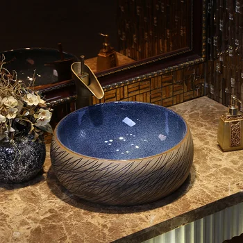 Europe Vintage Style Countertop Basin Sink Handmade basin Ceramic Bathroom Vessel Sinks painted ceramic sink
Europe Vintage Style Countertop Basin Sink Handmade basin Ceramic Bathroom Vessel Sinks painted ceramic sink