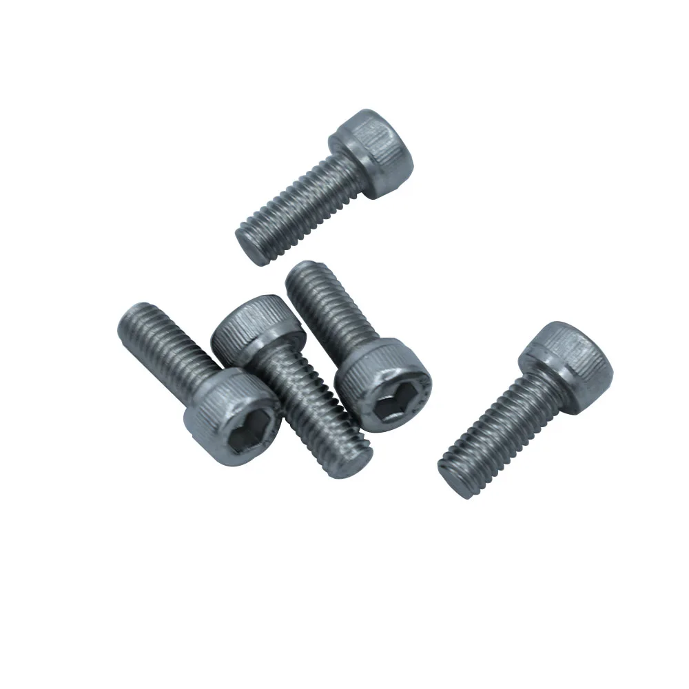DIN912 304 Stainless Steel Hexagon Socket Head Cap Screws M2.5 Thread 4-20mm Length Hex Socket Screw Metric Bike Screws
DIN912 304 Stainless Steel Hexagon Socket Head Cap Screws M2.5 Thread 4-20mm Length Hex Socket Screw Metric Bike Screws