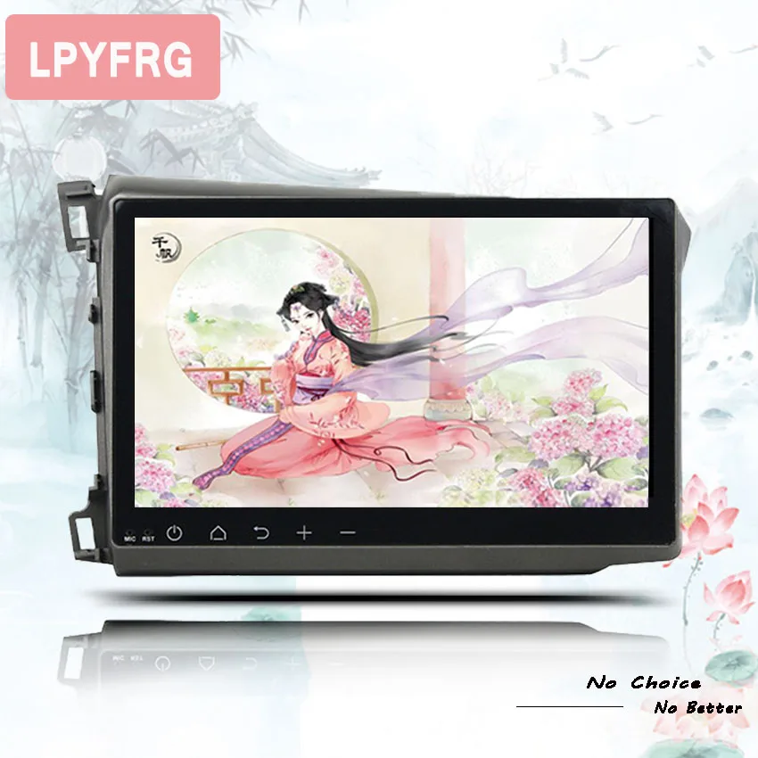 Autoradio 2 Din Car Dvd Radio 10.1 " Octa core Gps android 10.0 4gb+64gb For Honda Civic 2011 - 2014 Video Support 4G Wi-Fi |