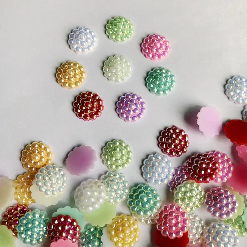 Jewelry Making 13mm 80pcs AB Color Resin Cabochon Flat Back Lovely Round ABS Beads For wedding decoration -B51
Jewelry Making 13mm 80pcs AB Color Resin Cabochon Flat Back Lovely Round ABS Beads For wedding decoration -B51
