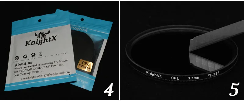 KnightX 49mm 52mm 55mm 58mm 67mm 77mm cpl Filter for Canon Nikon D5300 D5500 DSLR camera Lenses lens accessories d5100 d3300 CPL
