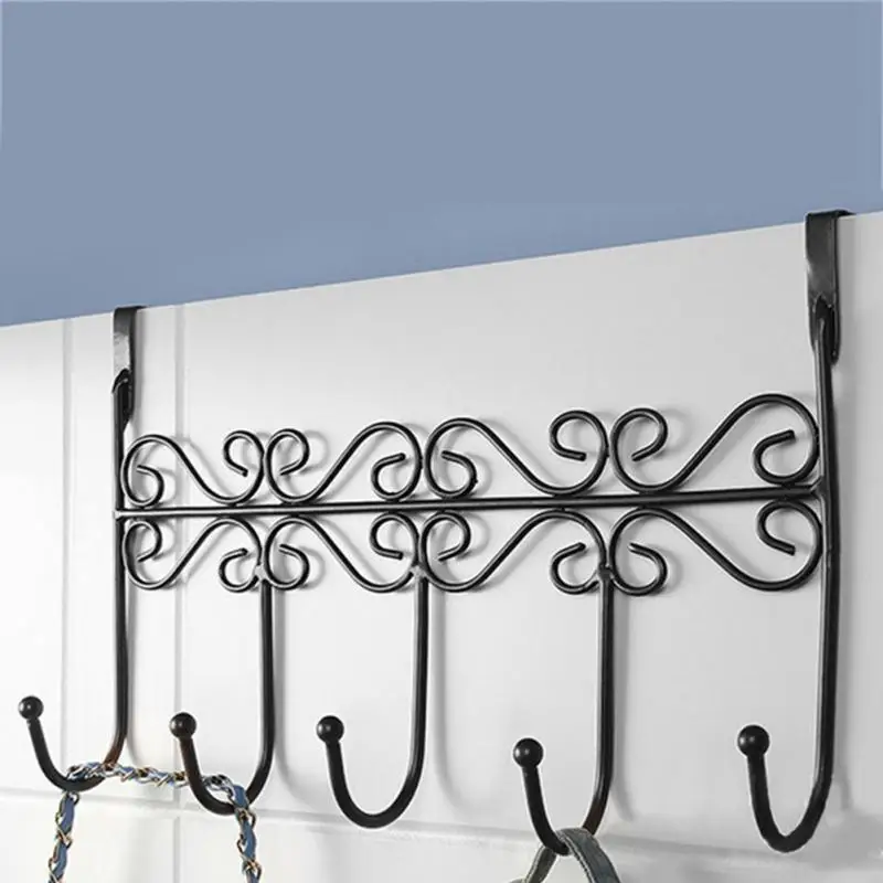 High Quality Iron Art Back Door Hanger Hook Bathroom Kitchen Hanger Hooks With 5-Hook Towel Hat Clothes Door Wall Hooks #0604
High Quality Iron Art Back Door Hanger Hook Bathroom Kitchen Hanger Hooks With 5-Hook Towel Hat Clothes Door Wall Hooks #0604