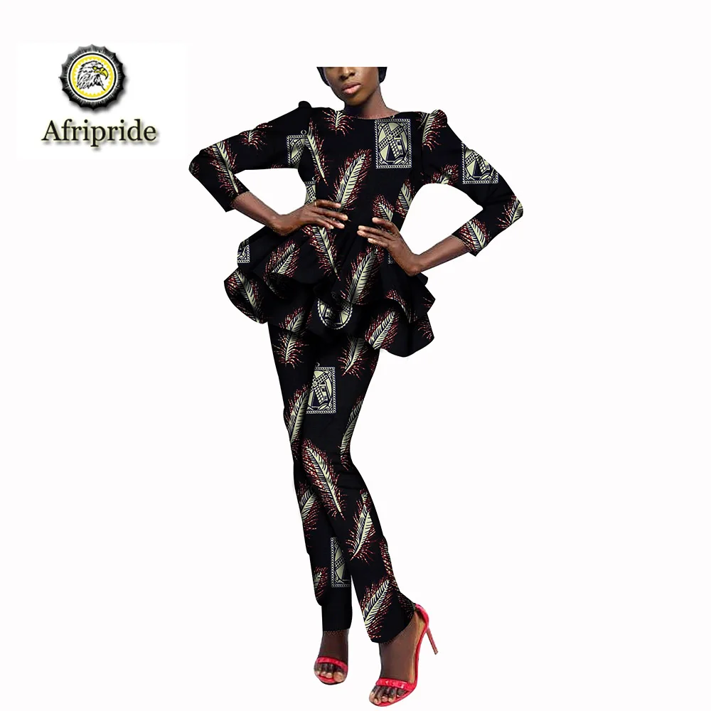 2019 women suit african print AFRIPRIDE dashiki bazin riche suit ankara print private custom pure cotton casual suit S1826014
2019 women suit african print AFRIPRIDE dashiki bazin riche suit ankara print private custom pure cotton casual suit S1826014