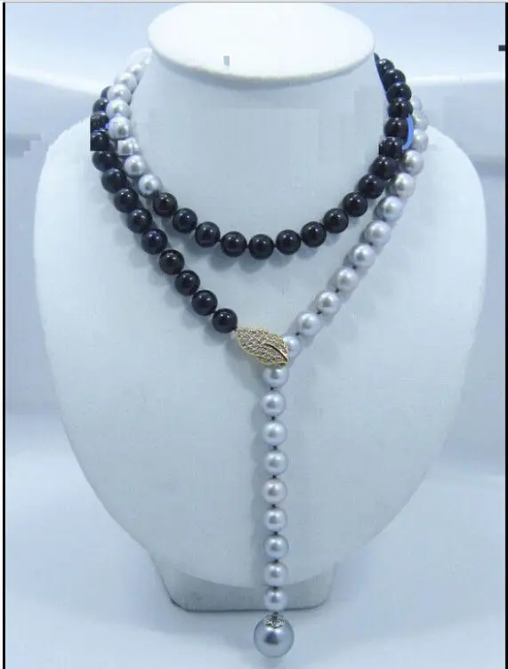 FREE SHIPPING HOT sell new Style 32" Adjustable AAA 9-10MM real south sea Multicolor black gray pearl necklace t
FREE SHIPPING HOT sell new Style 32" Adjustable AAA 9-10MM real south sea Multicolor black gray pearl necklace t