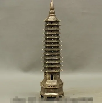 YM 322 12 Chinese Tibetan Buddhism temple bronze copper Tower stupa pagoda statue
YM 322 12 Chinese Tibetan Buddhism temple bronze copper Tower stupa pagoda statue