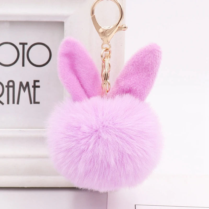Lovely Rabbit Plush Ball Keychain Fluffy Fur Cut Animal Sleutelhanger Car Bag Key Pendant Fashion Jewelry Charm Keyring Children
Lovely Rabbit Plush Ball Keychain Fluffy Fur Cut Animal Sleutelhanger Car Bag Key Pendant Fashion Jewelry Charm Keyring Children