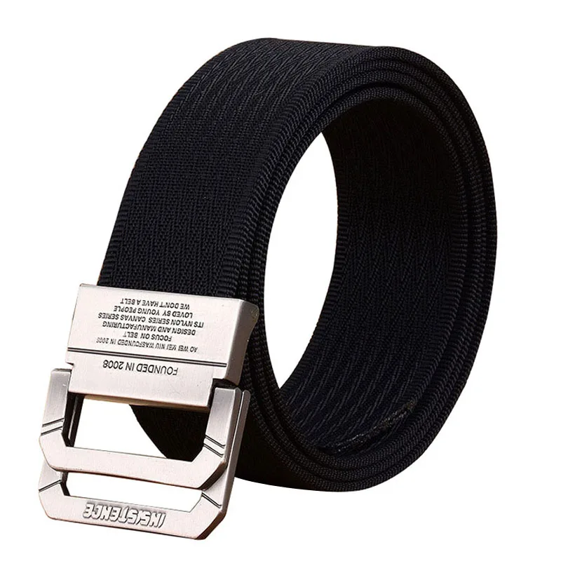 2019 new Unise belt high quality Nylon Men belt casual Alloy double ring buckle Men and Women sport cowboy belt
2019 new Unise belt high quality Nylon Men belt casual Alloy double ring buckle Men and Women sport cowboy belt