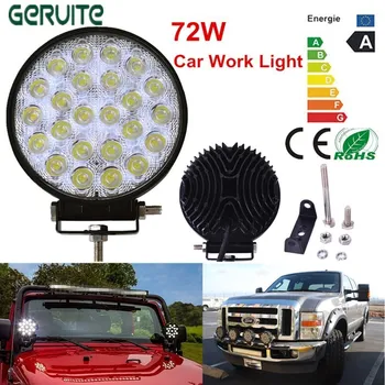 2019 Hot Sale 72W LED Car Lights Round Shape Cool White LED Work Lights 12-24V Waterproof 24 LEDS Offboard Boat Car Lights
2019 Hot Sale 72W LED Car Lights Round Shape Cool White LED Work Lights 12-24V Waterproof 24 LEDS Offboard Boat Car Lights