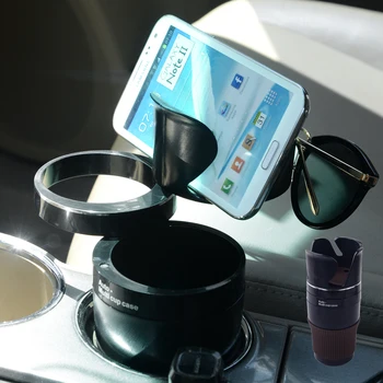 DWCX 5-in-1 Multi Function Car Phone Holder Cup Holder Sunglasses Stand Coins Organizer Keys Storage Box
DWCX 5-in-1 Multi Function Car Phone Holder Cup Holder Sunglasses Stand Coins Organizer Keys Storage Box