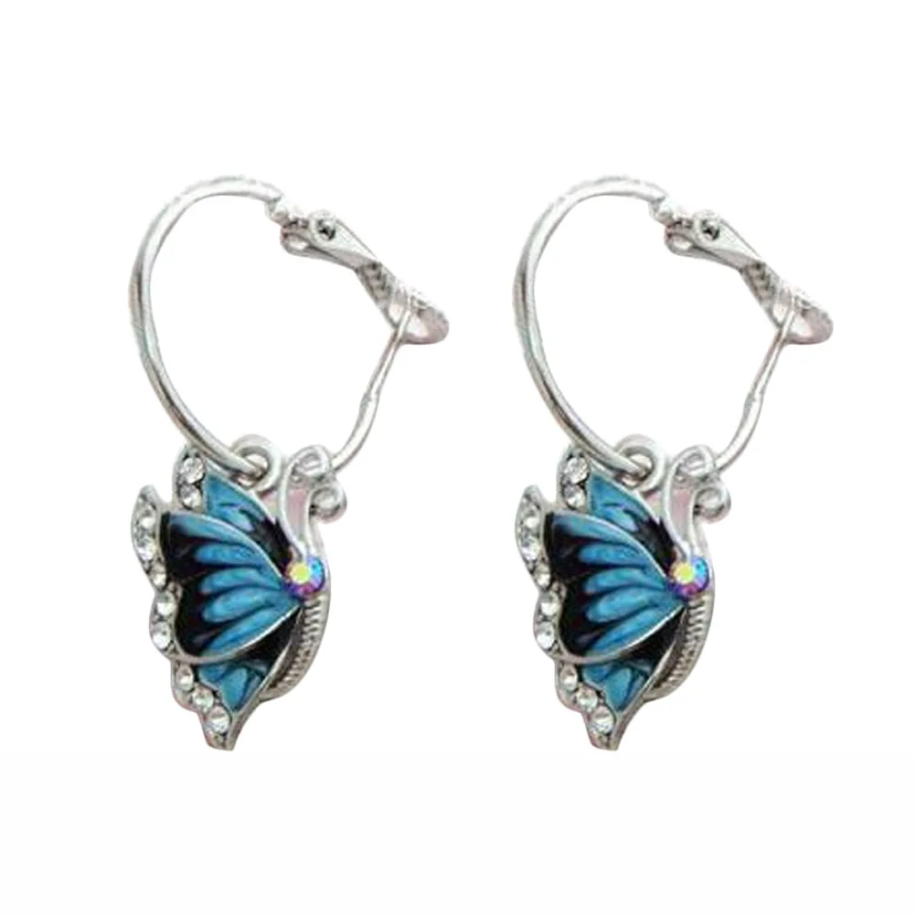 Korean Jewelry Fashion Exquisite Earrings Korean Storm Blue Butterfly Earrings Lady All-match Ear Earrings
Korean Jewelry Fashion Exquisite Earrings Korean Storm Blue Butterfly Earrings Lady All-match Ear Earrings