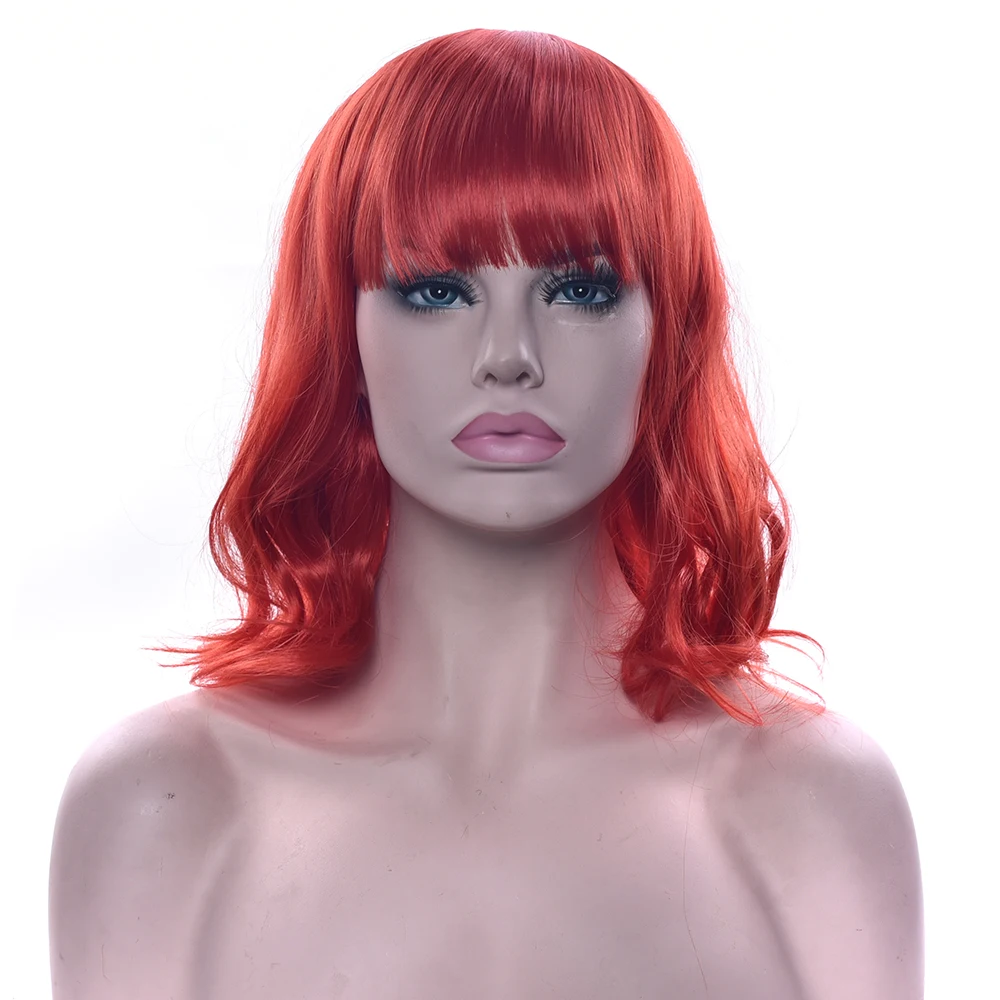 Soowee Curly Red Orange Synthetic Hair Wigs High Temperature Fiber Black Pink Brown Women's Cosplay Wig Hair Pieces
Soowee Curly Red Orange Synthetic Hair Wigs High Temperature Fiber Black Pink Brown Women's Cosplay Wig Hair Pieces