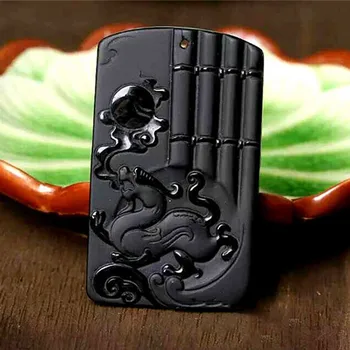 Natural Obsidian carving PiXiu Pendant Necklace Pendant Crystal lovers dance jiejiegao jewelry =04542
Natural Obsidian carving PiXiu Pendant Necklace Pendant Crystal lovers dance jiejiegao jewelry =04542