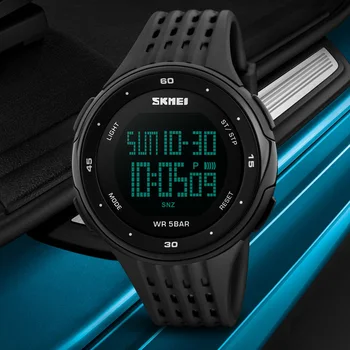 Digital Wristwatches Men Outdoor Sport Watches Chronograph Fashion Clock Man PU Band Waterproof Relogio Masculino SKMEI 2018
Digital Wristwatches Men Outdoor Sport Watches Chronograph Fashion Clock Man PU Band Waterproof Relogio Masculino SKMEI 2018