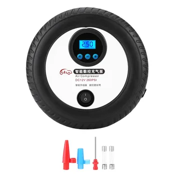 260 PSI 12V Digital Portable Car Tire Inflator Pump Air Compressor 260PSI for Car Ball Bike Air Boat
260 PSI 12V Digital Portable Car Tire Inflator Pump Air Compressor 260PSI for Car Ball Bike Air Boat