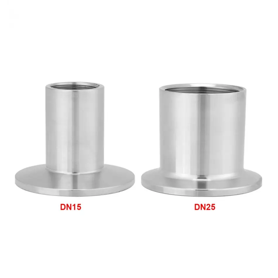 Sanitary Pipe Ferrule Stainless Steel SS304 DN15/DN25 Female Threaded Ferrules Clamp Type Pipe Fitting Wire Connector ferrule
Sanitary Pipe Ferrule Stainless Steel SS304 DN15/DN25 Female Threaded Ferrules Clamp Type Pipe Fitting Wire Connector ferrule