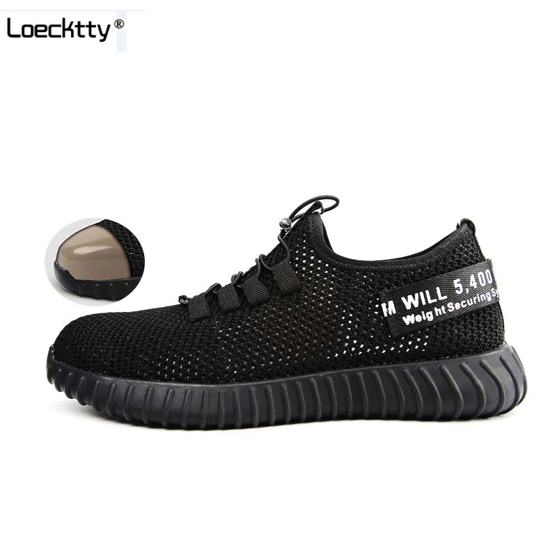 Loecktty Breathable safety shoes men's Lightweight summer anti-smashing piercing work sandals Single mesh sneakers 35-45
Loecktty Breathable safety shoes men's Lightweight summer anti-smashing piercing work sandals Single mesh sneakers 35-45