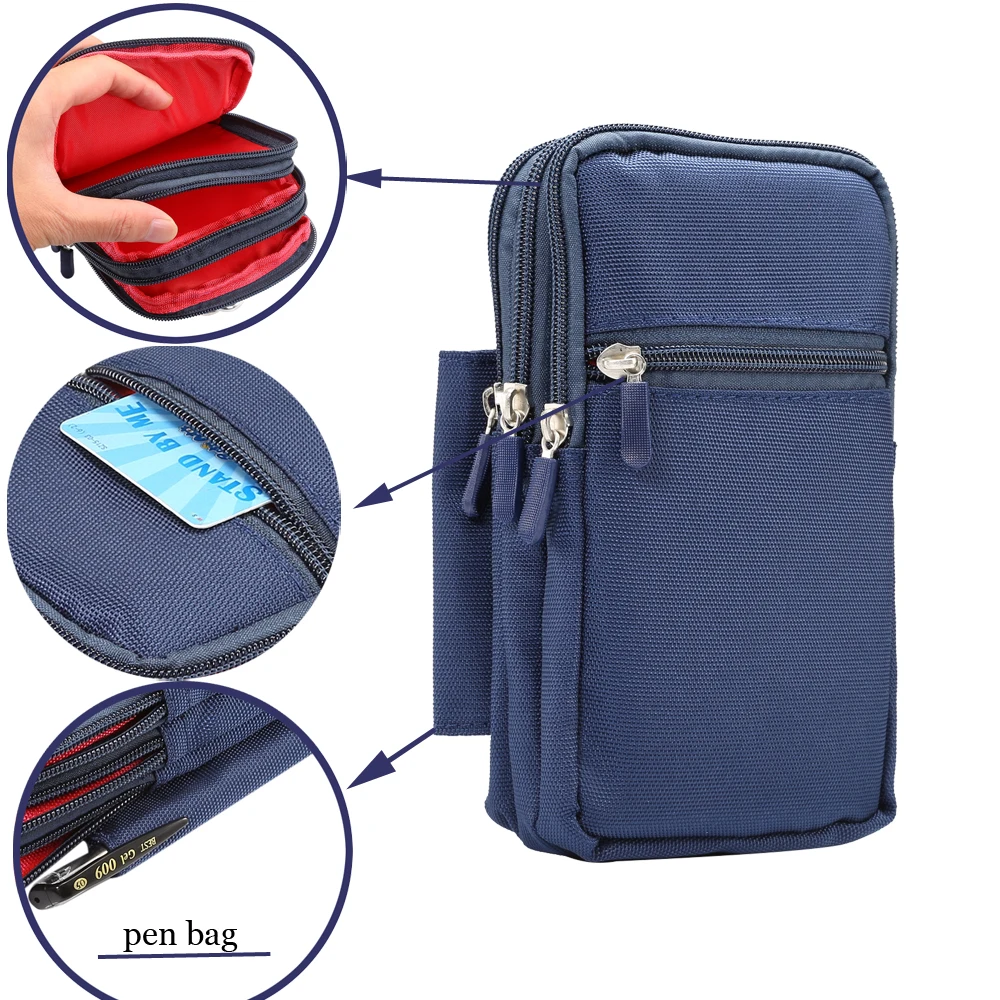 Unisex Fanny Pack Cell Mobile Phone Case Purse Hip Small Belt Waist Pack Hook Bag 4 Zipper Pen Pouch for LG Stylo 4 G5 G6 plus
Unisex Fanny Pack Cell Mobile Phone Case Purse Hip Small Belt Waist Pack Hook Bag 4 Zipper Pen Pouch for LG Stylo 4 G5 G6 plus