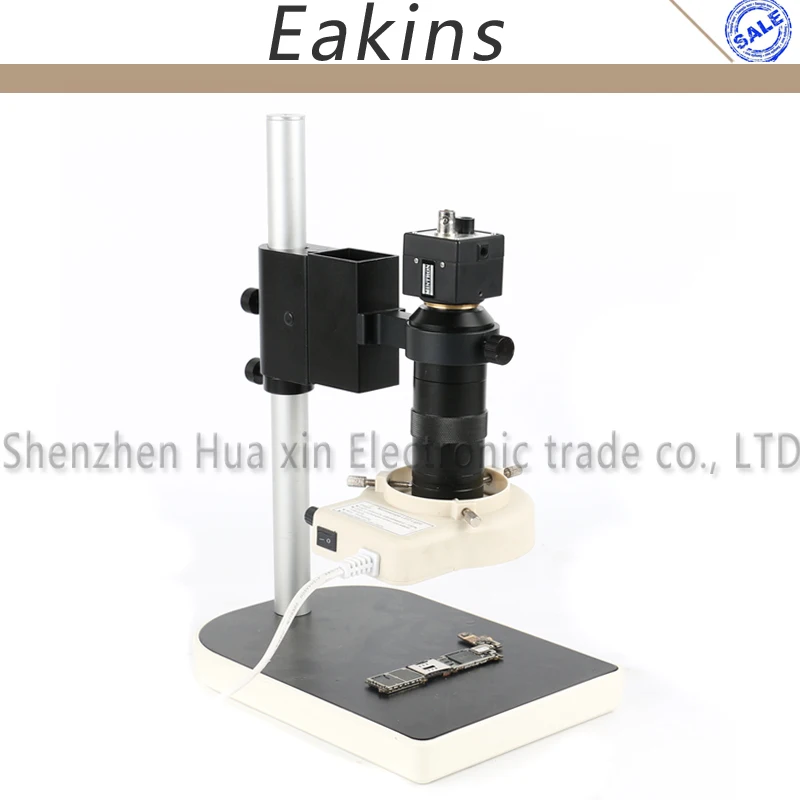 MINTRON 1/3 Inch CCD Color PAL NTSC BNC Industrial Video Microscope Camera Set + 100X C-mount Lens + LED Ring Light + Stand
MINTRON 1/3 Inch CCD Color PAL NTSC BNC Industrial Video Microscope Camera Set + 100X C-mount Lens + LED Ring Light + Stand