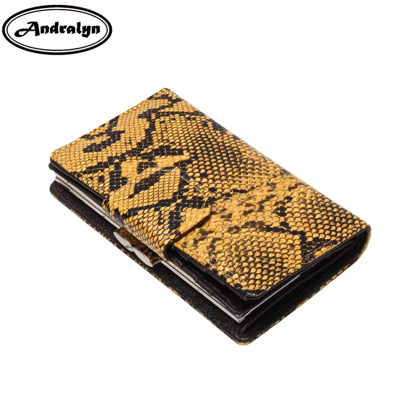 Andralyn Women Wallets Short Snake Split Leather Wallet Female Serpentine Hasp Clutch Coin Purse Ladies Card Holder Purses
Andralyn Women Wallets Short Snake Split Leather Wallet Female Serpentine Hasp Clutch Coin Purse Ladies Card Holder Purses