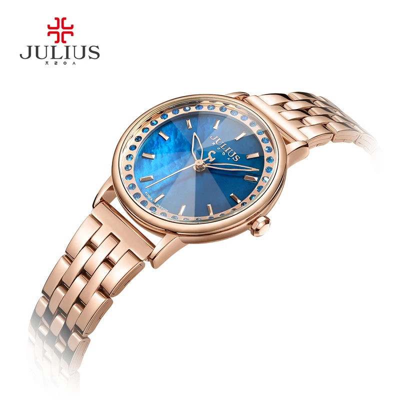 Julius 2018 new spring quartz watch ladies fashion casual watch shell novel generous watch watch waterproof 30 meters steel 959
Julius 2018 new spring quartz watch ladies fashion casual watch shell novel generous watch watch waterproof 30 meters steel 959